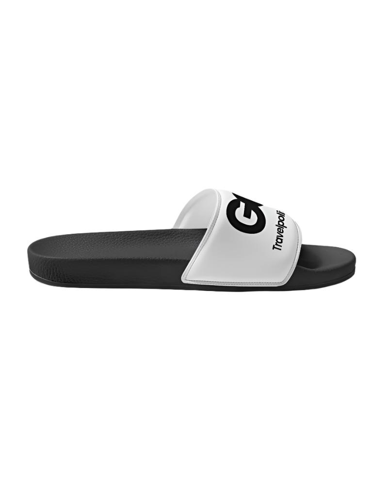 Men's White Slide Sandal - BL