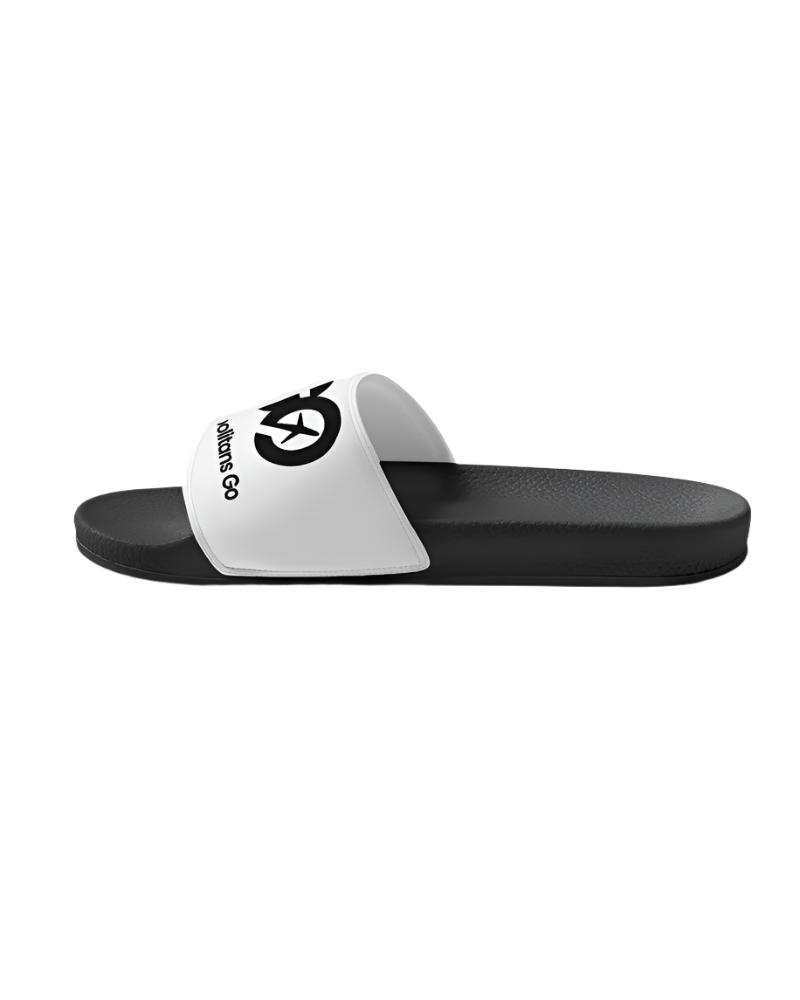 Men's White Slide Sandal - BL