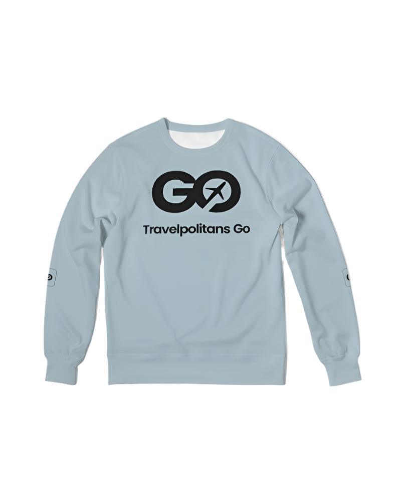 Men's Winter Sky French Terry Crewneck Pullover