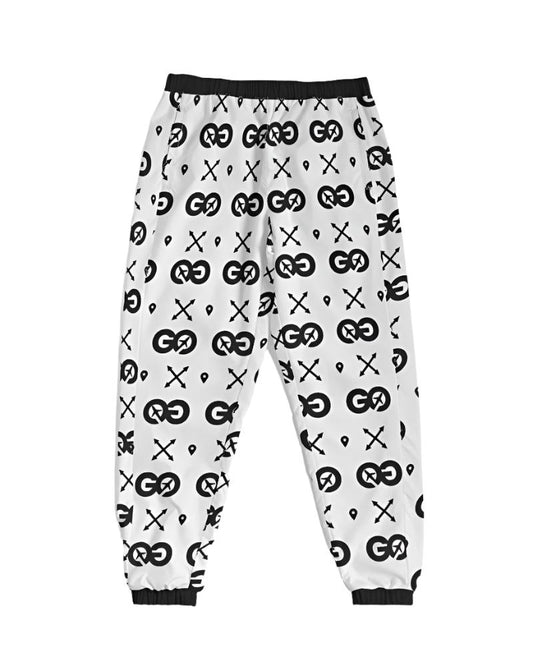 Men's White Signature Series Track Pants