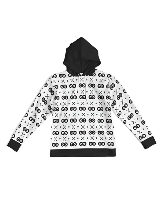 Men's White-Black Signature Series Hoodie