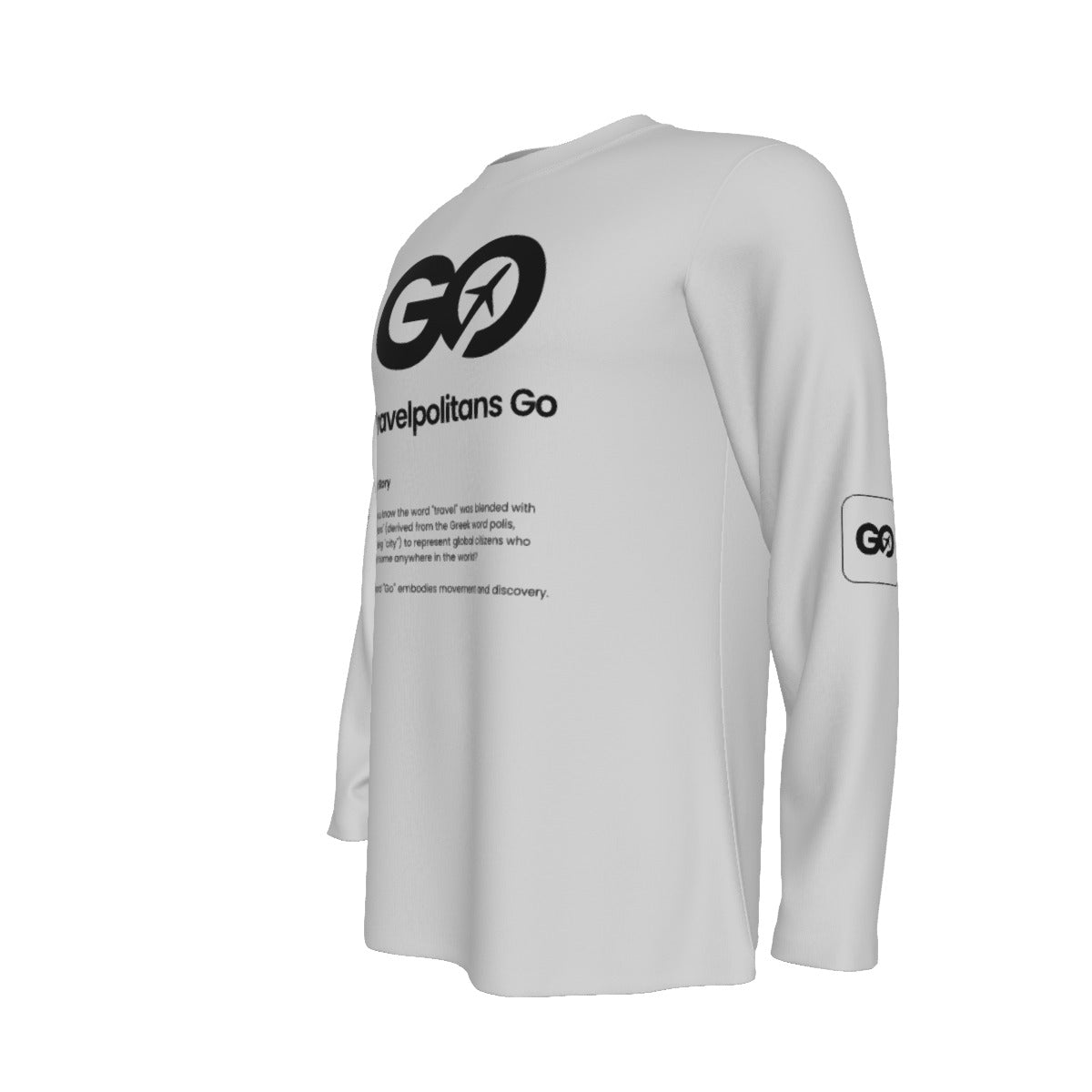 Men's Heather Gray Long Sleeve T-Shirt
