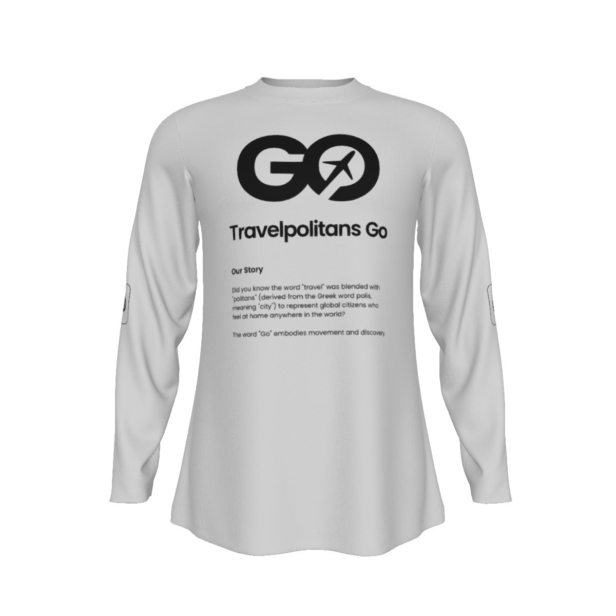 Men's Heather Gray Long Sleeve T-Shirt