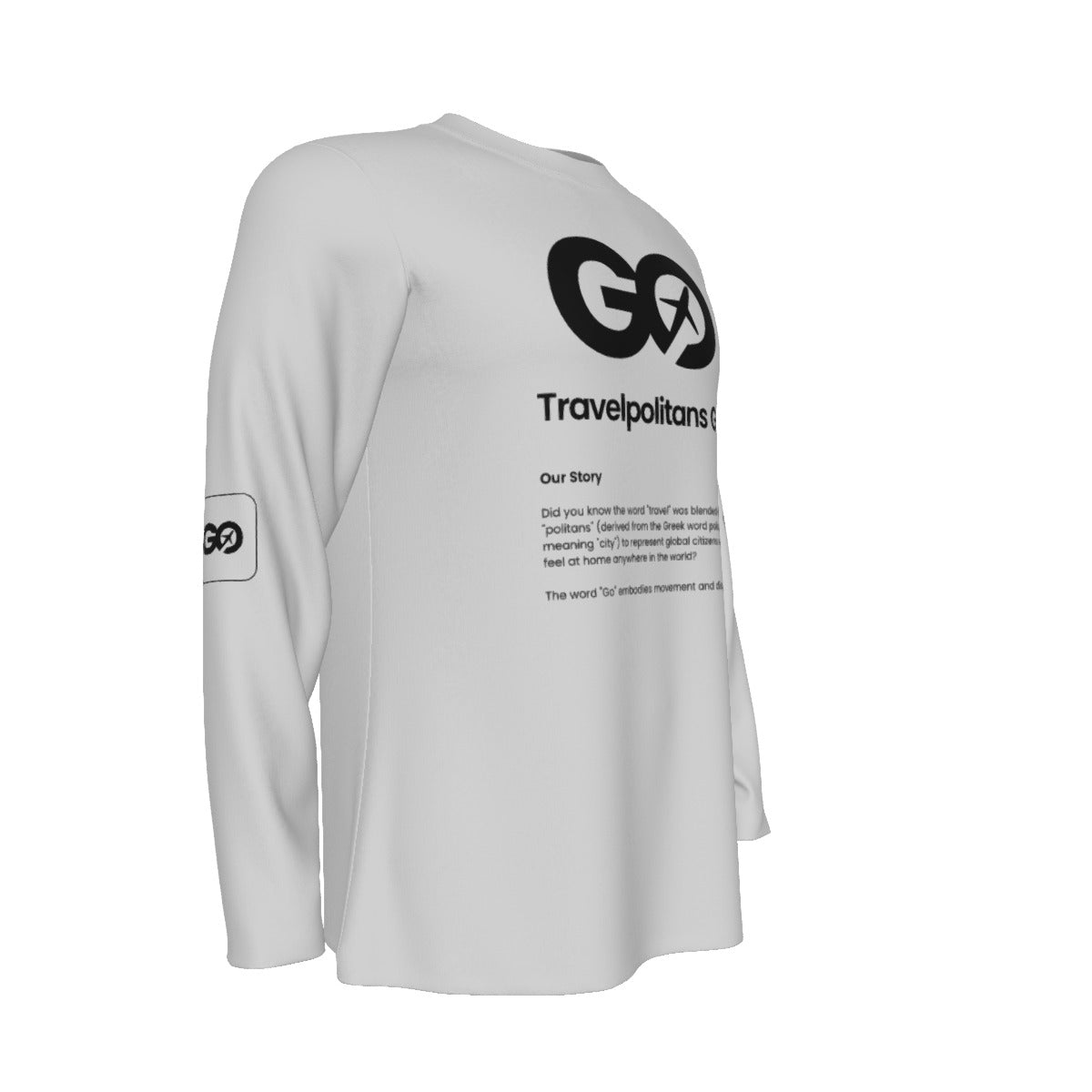 Men's Heather Gray Long Sleeve T-Shirt