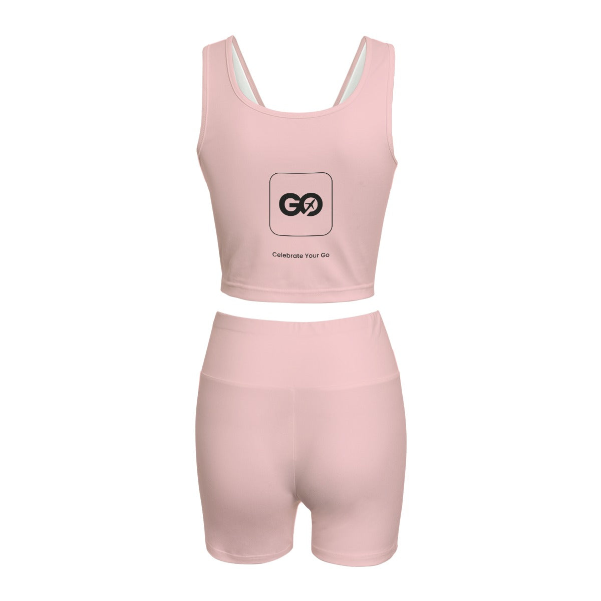 Women's Pink Ebb & Flow Yoga Set