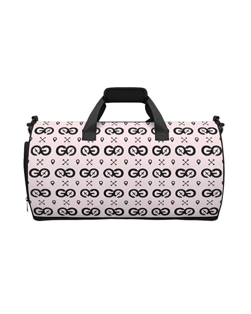 Pink Weekender Canvas Duffel Bag