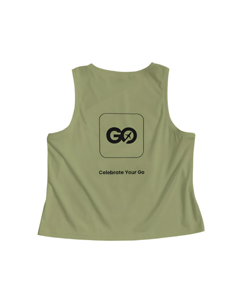 Women's Cropped Fern Tank