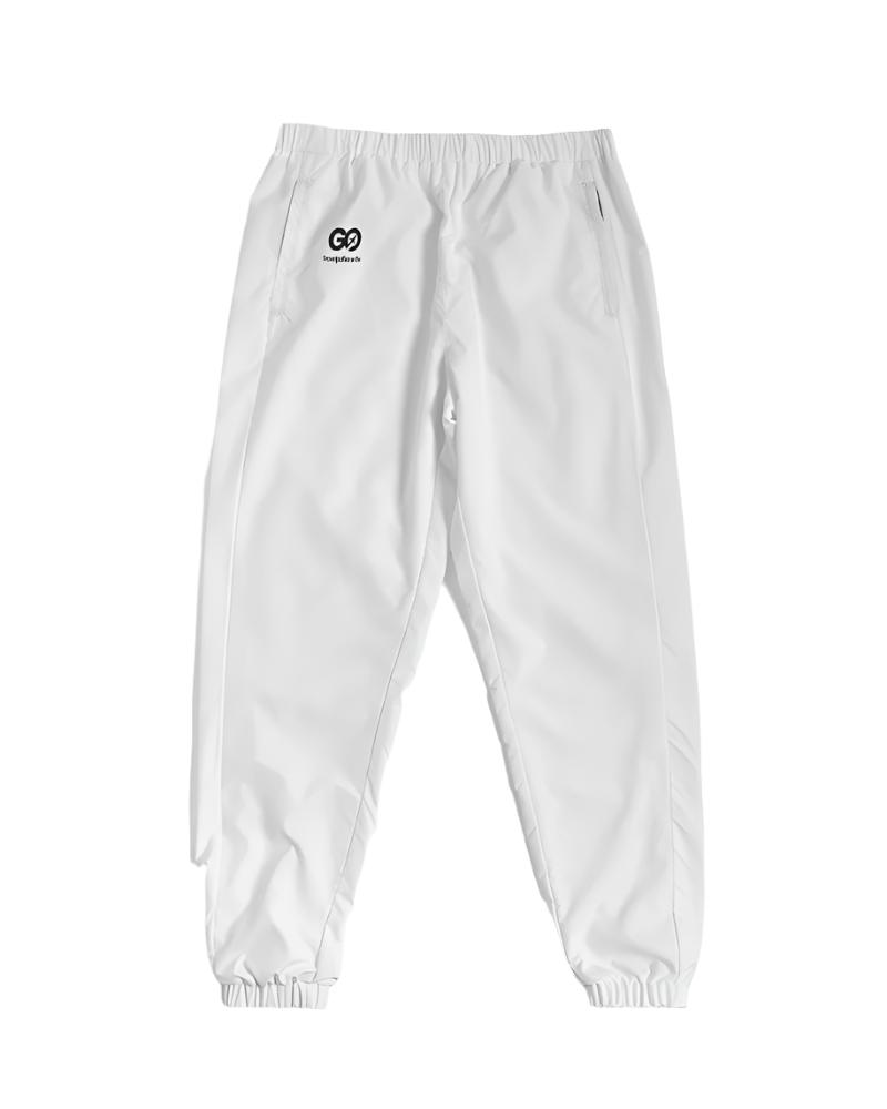 Men's White Ethos Track Pants