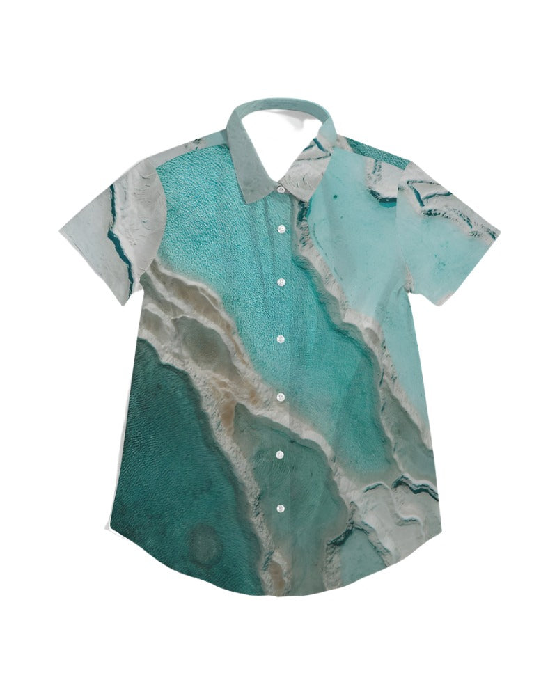 Women's Glacial Short Sleeve Button Up