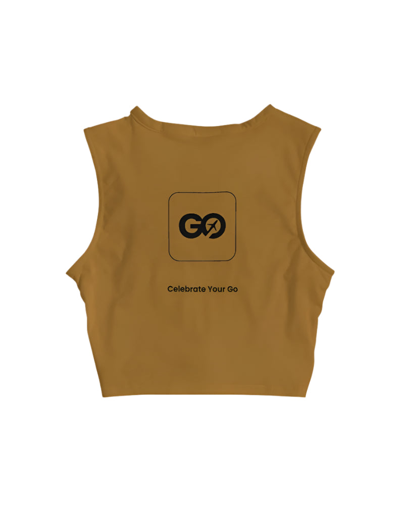 Women's B. Brown Twist-Front Tank