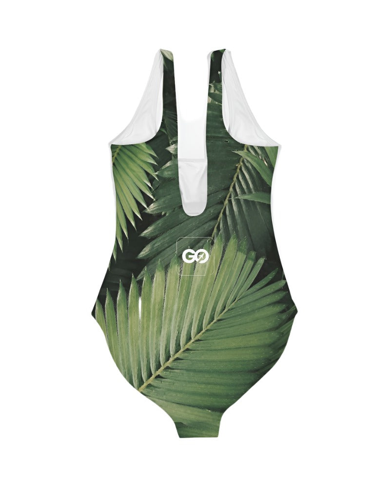 Green Tropics One-Piece Swimsuit