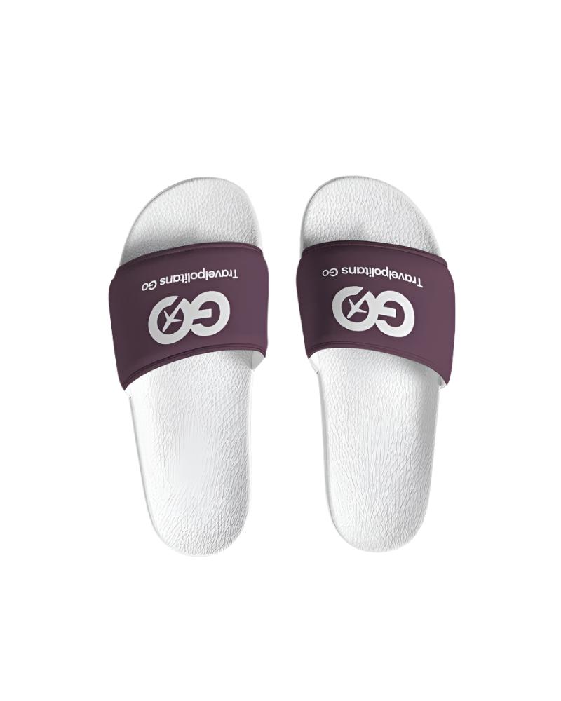Men's Italian Plum Slide Sandals