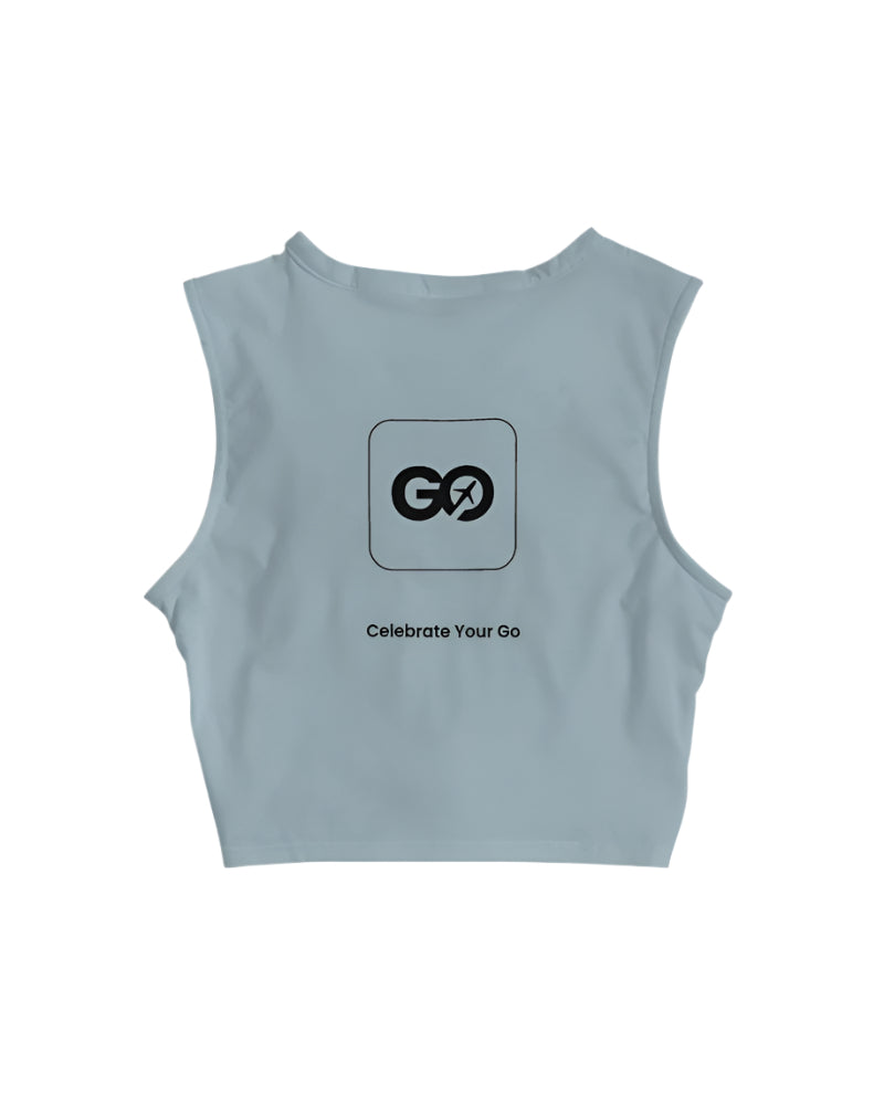 Women's Winter Sky Twist-Front Tank
