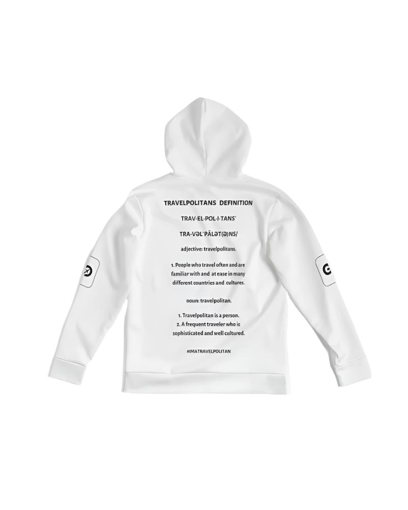 Men's White Explorer Hoodie