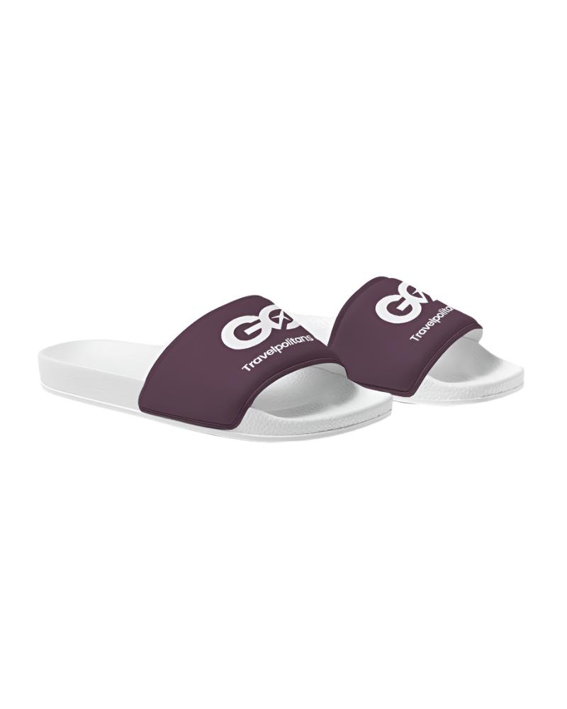 Men's Italian Plum Slide Sandals
