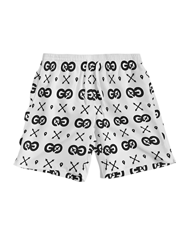 Men's White Signature Series Swim Trunk