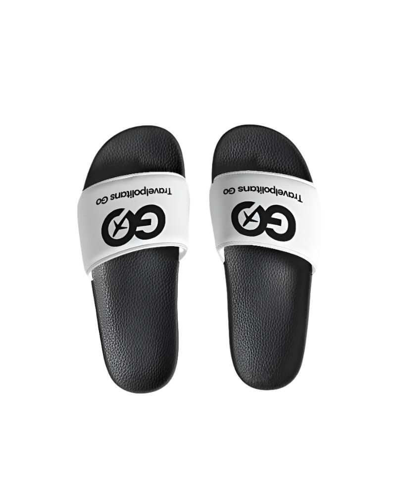 Men's White Slide Sandal - BL