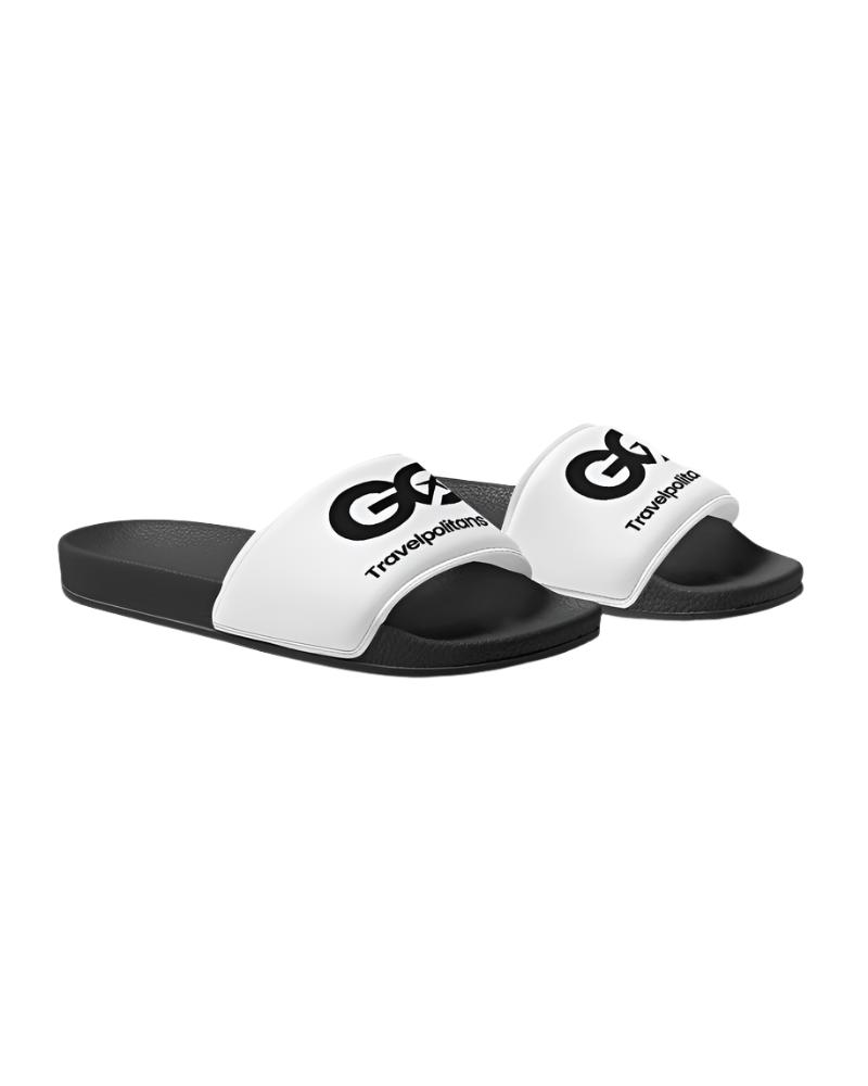 Men's White Slide Sandal - BL