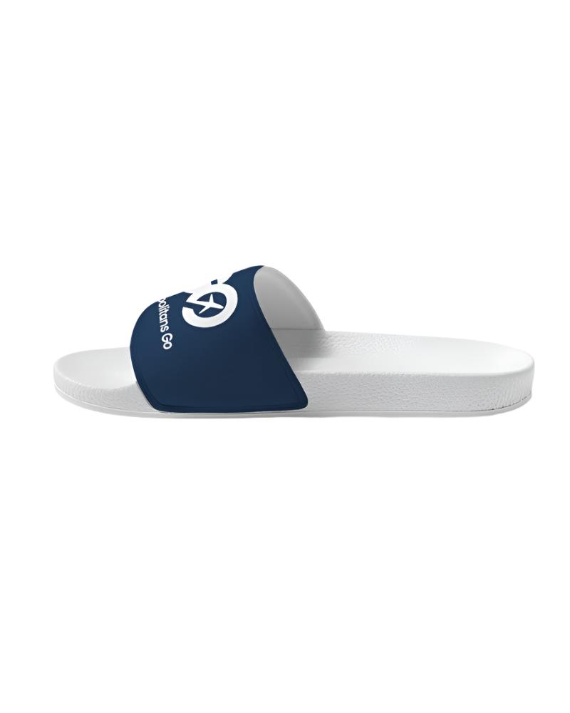 Men's Miami Blue Slide Sandals - WL