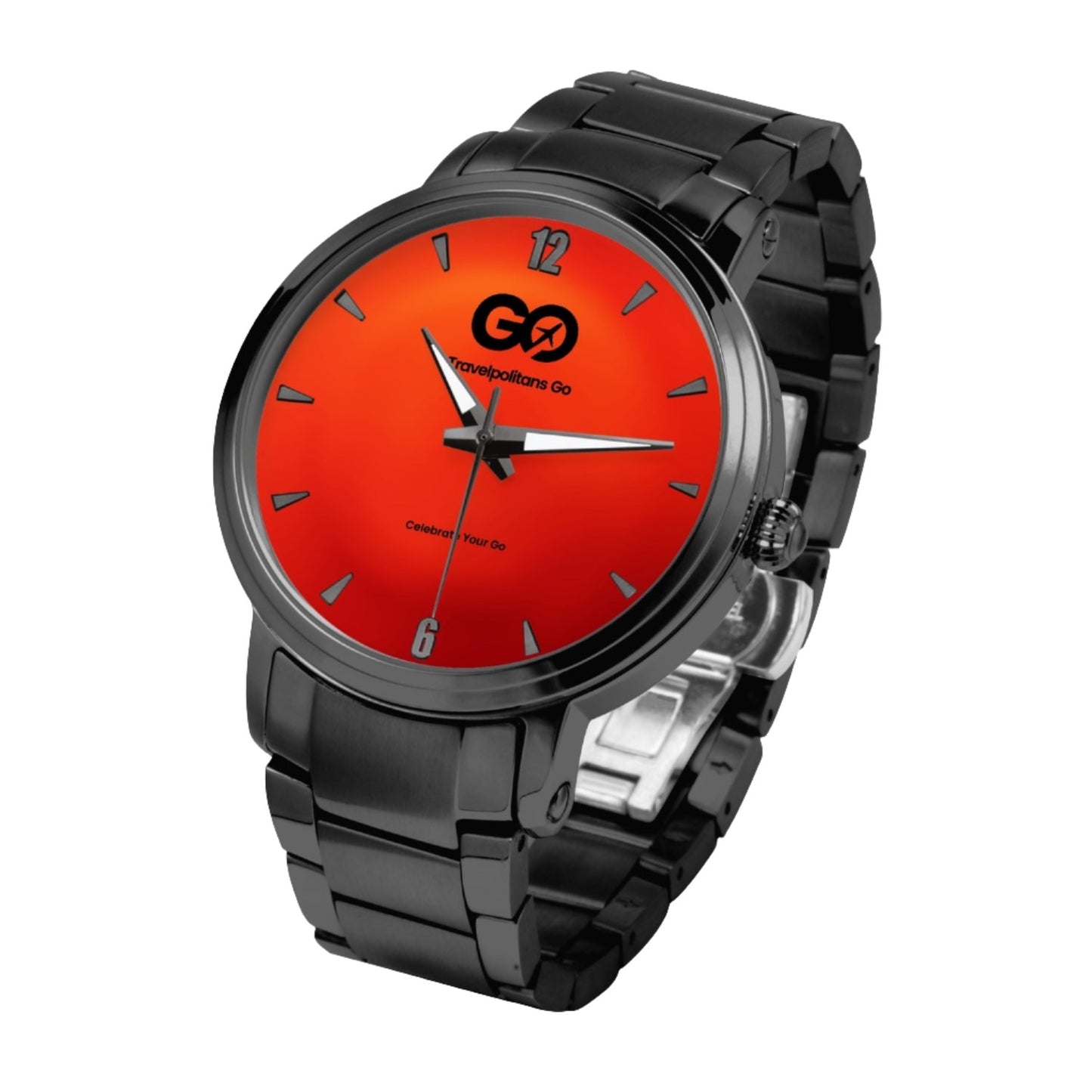 Black Red Sun Unisex Watch