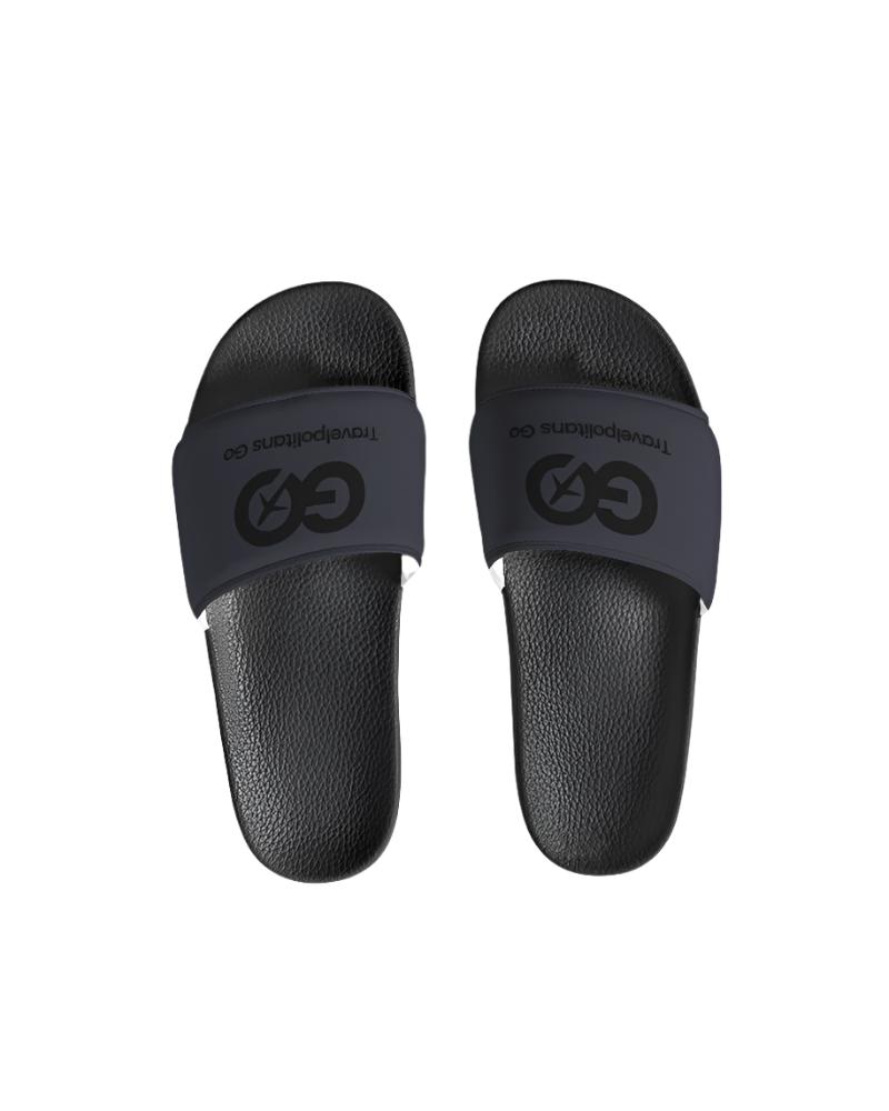Men's Baritone Blue Slide Sandals - BL