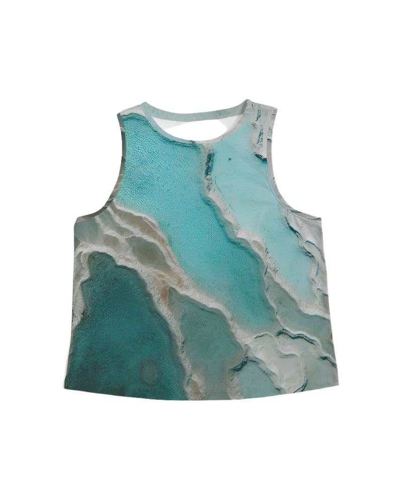Women's Glacial Ruffled Tank Top
