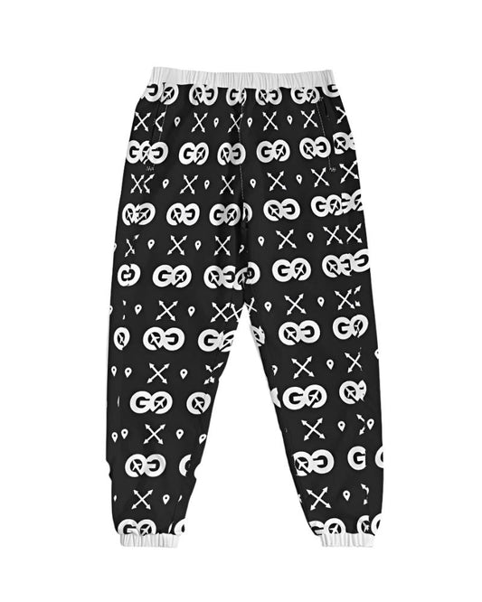 Men's Black SS Track Pants