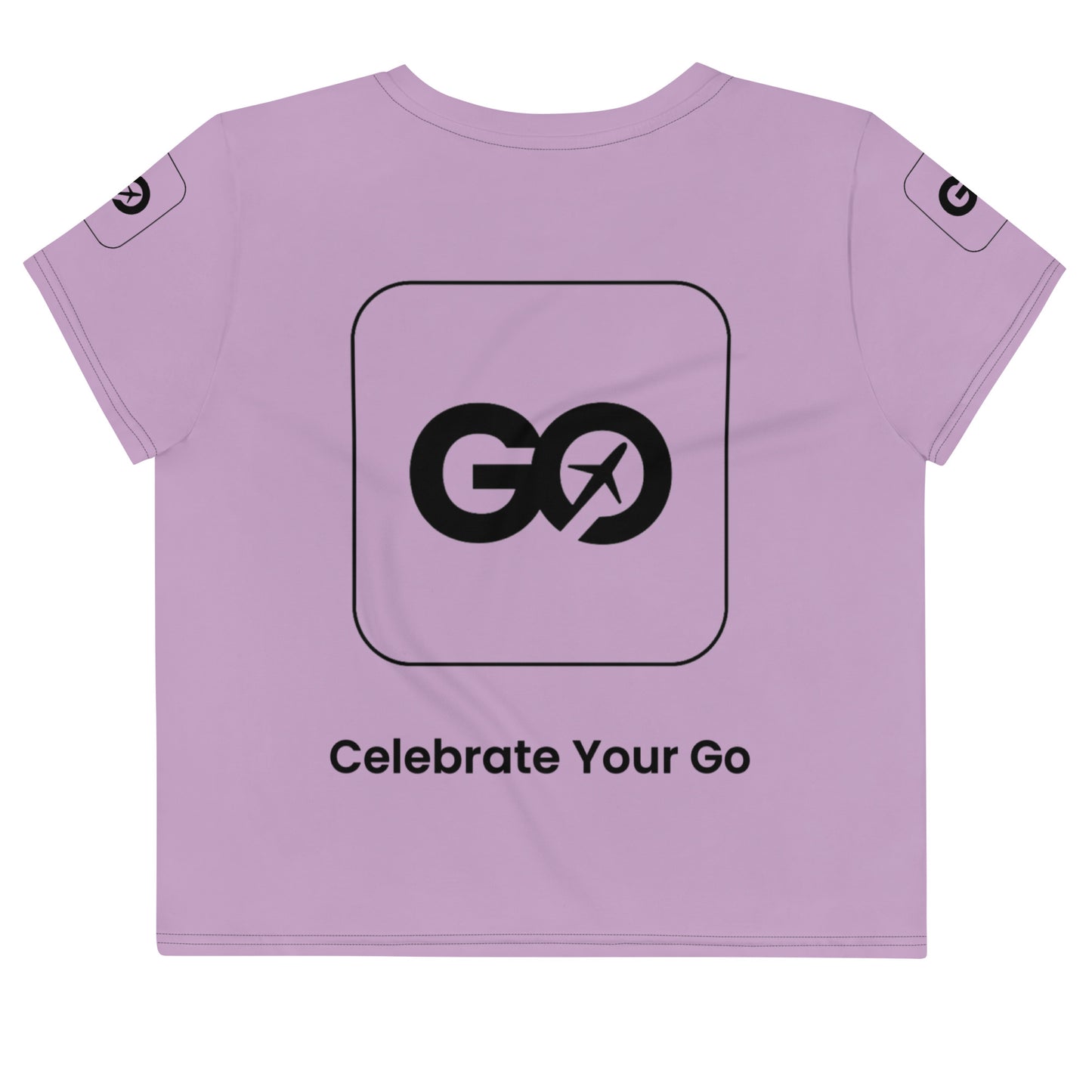 Women's Lilac Crop Tee