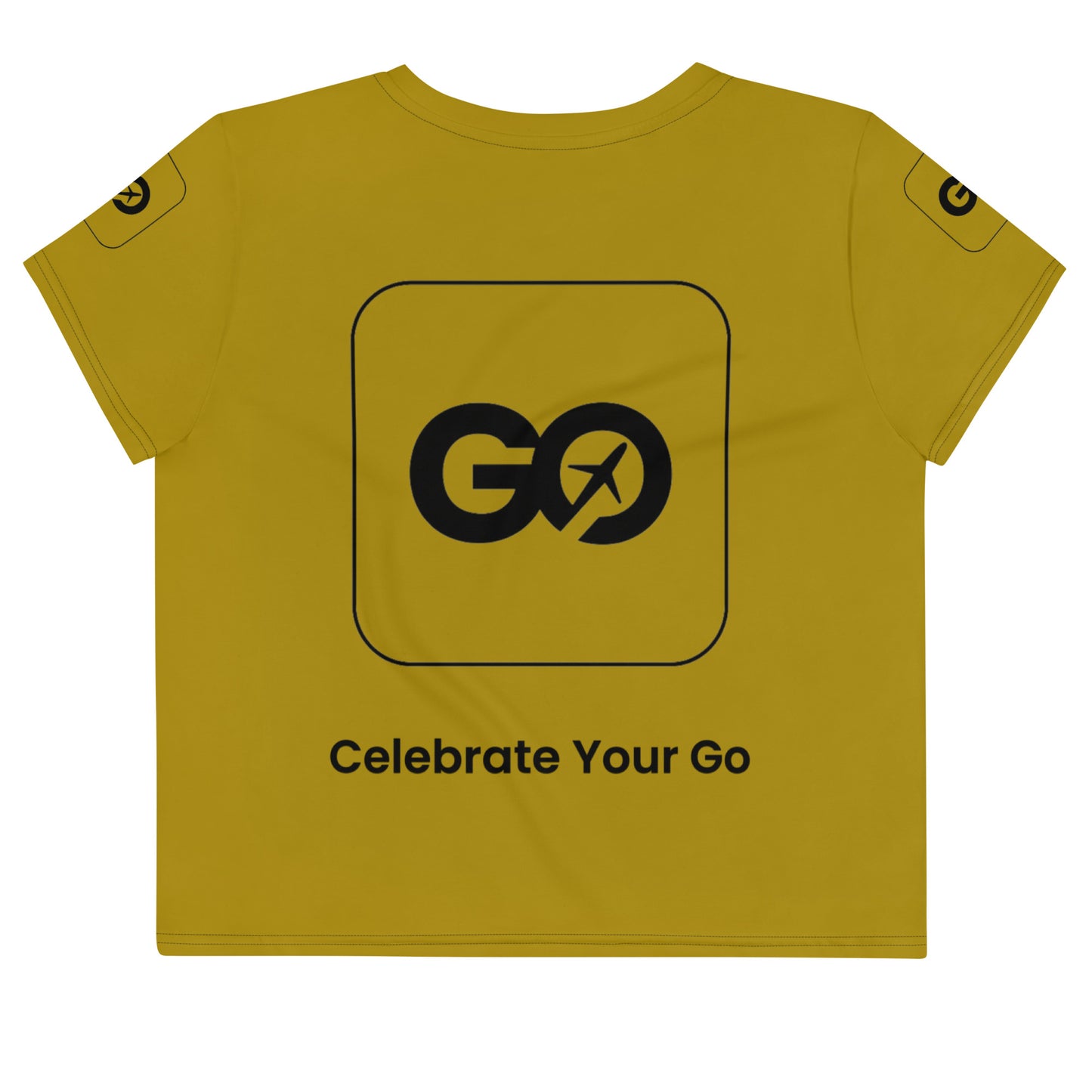 Women's Golden Palm Crop Tee