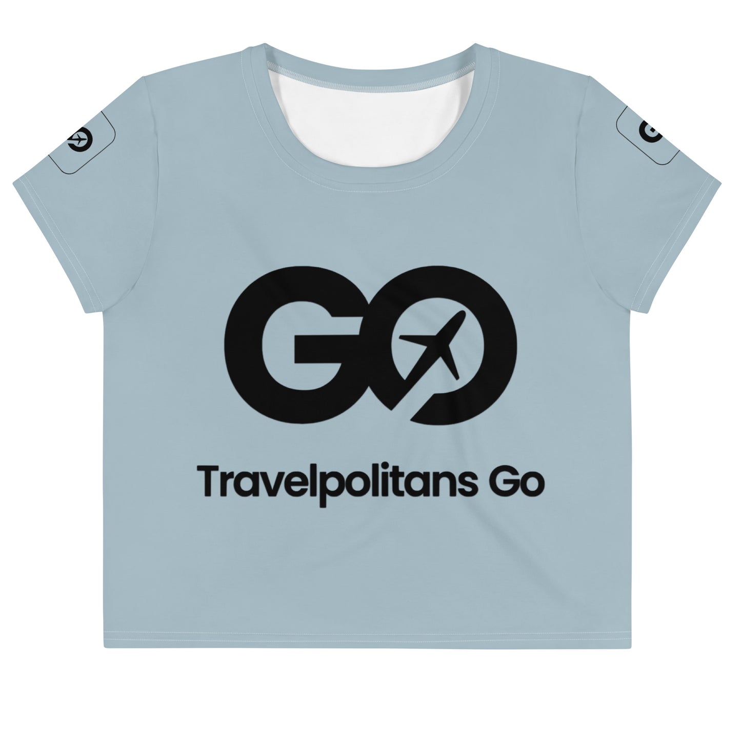 Women's Winter Sky Crop T-Shirt