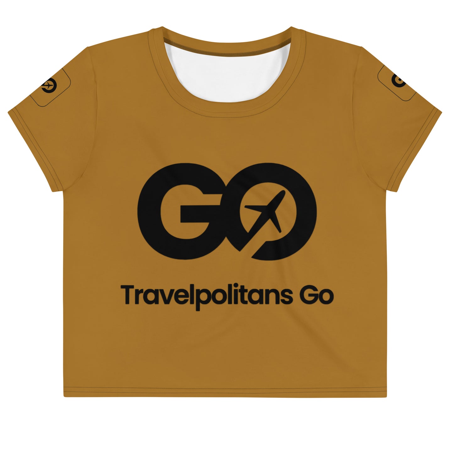 Women's Buckthorn Brown Crop Tee