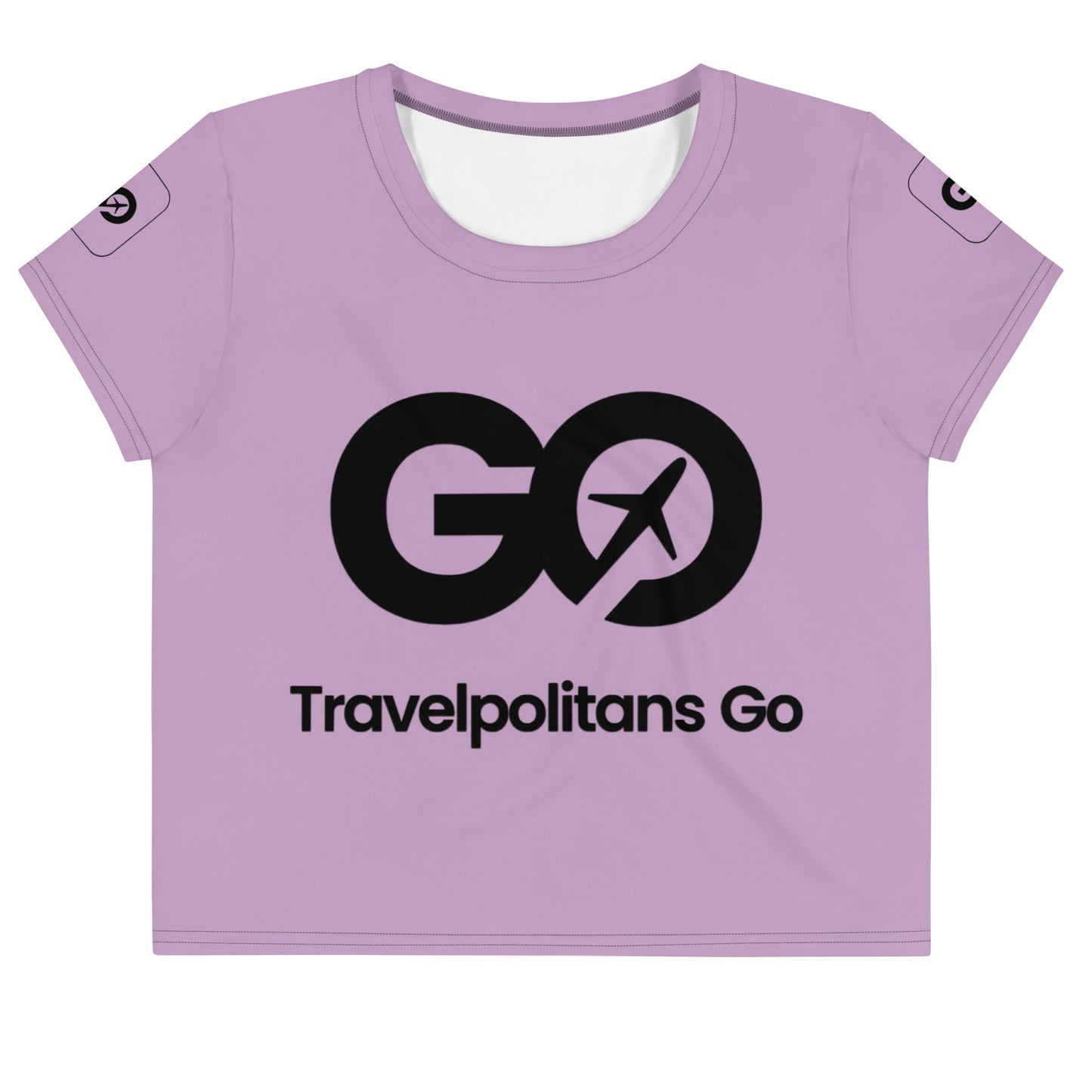 Women's Lilac Crop Tee