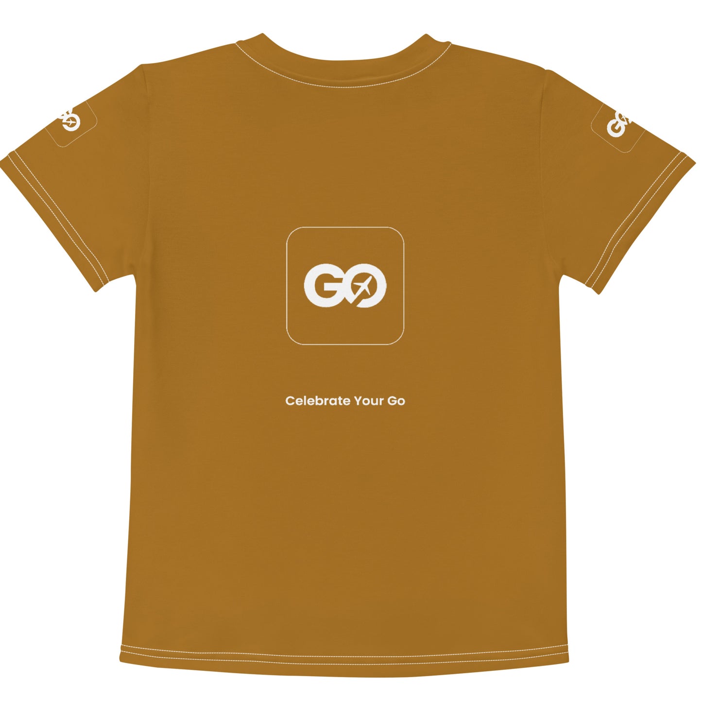 Kids B. Brown Crew Neck T-Shirt