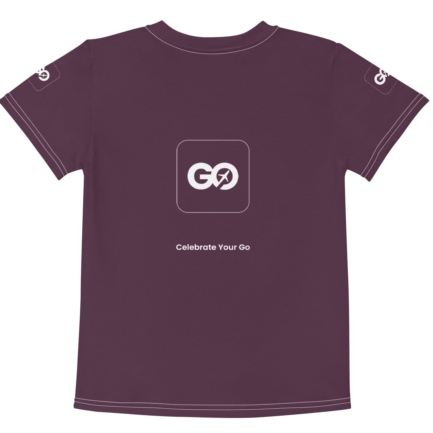 Kids Plum Crew Neck T-Shirt