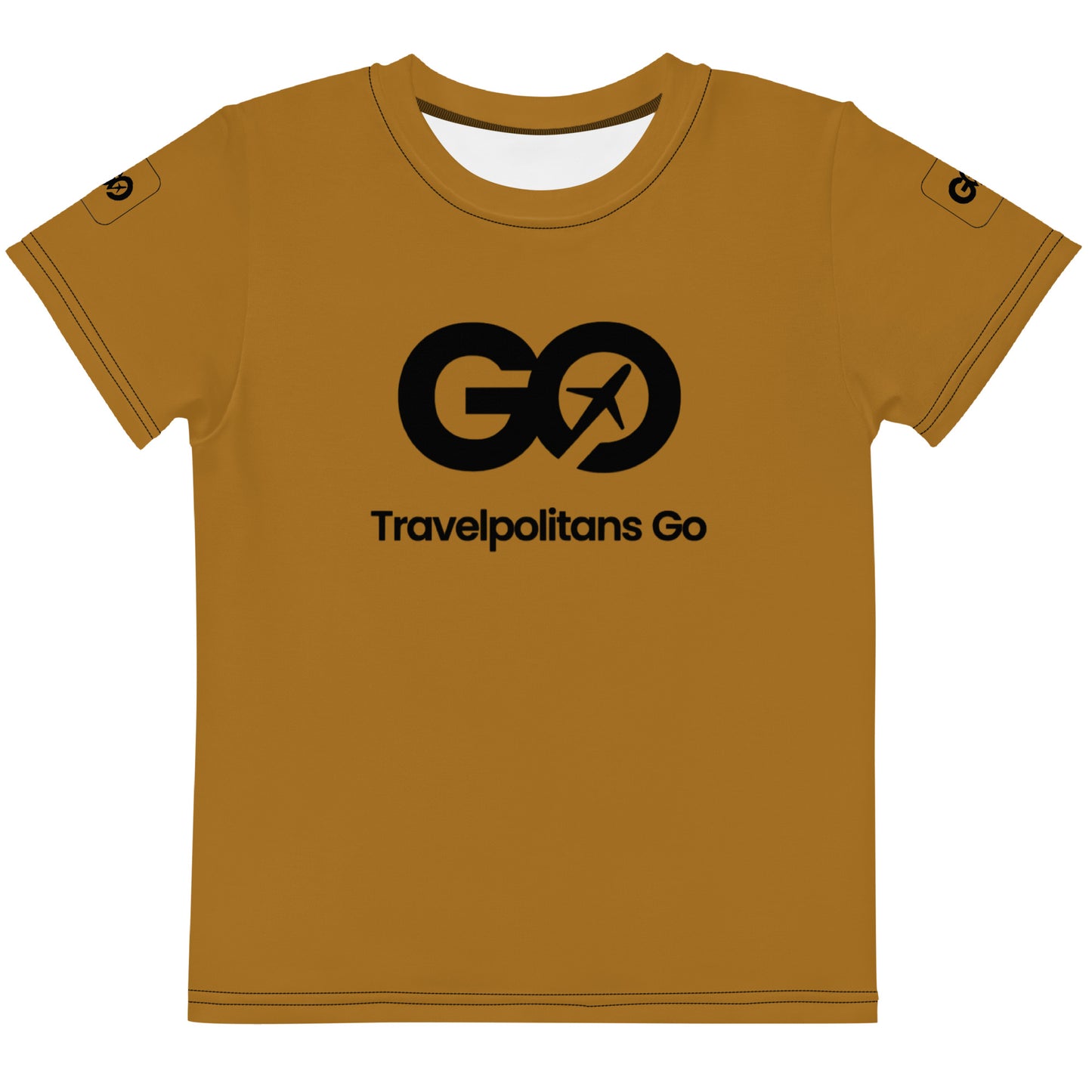 Kids Pumpkin Spice Crew Neck T-Shirt