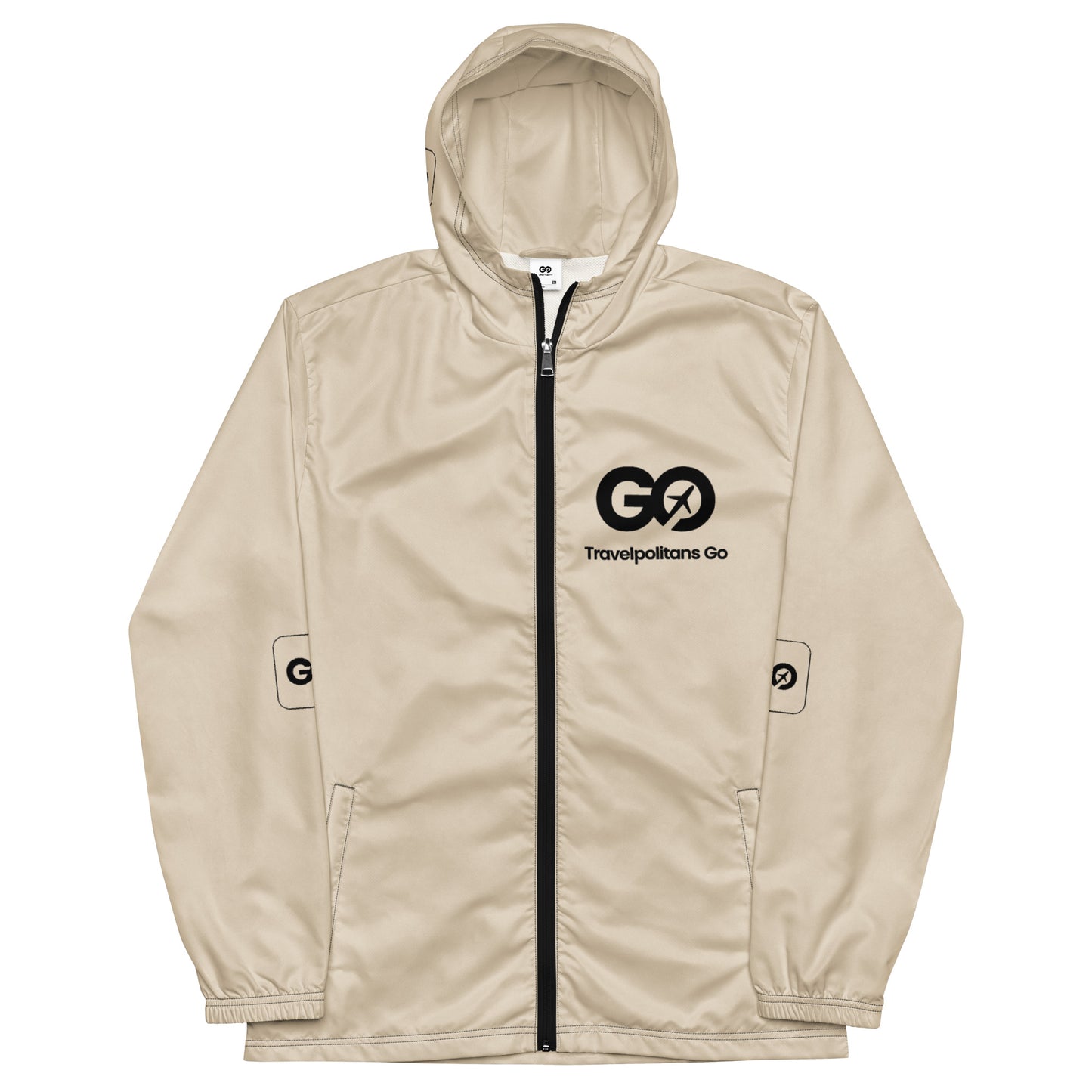 Men’s White Swan Windbreaker