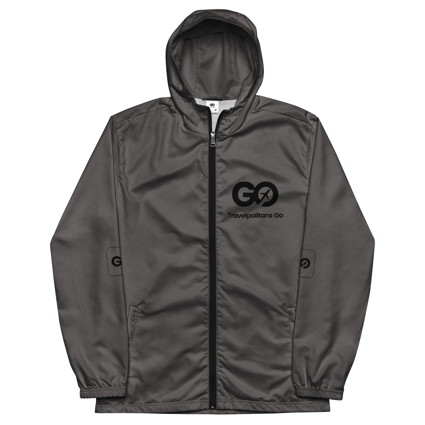 Men’s Dark Gull Gray Windbreaker