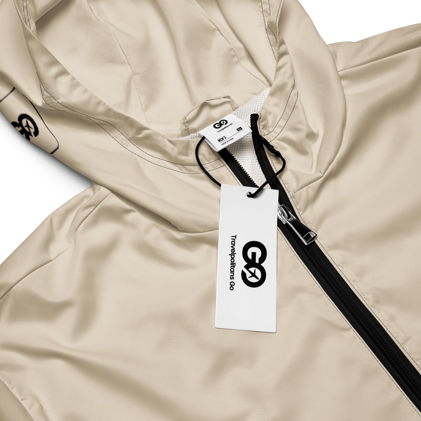 Men’s White Swan Windbreaker