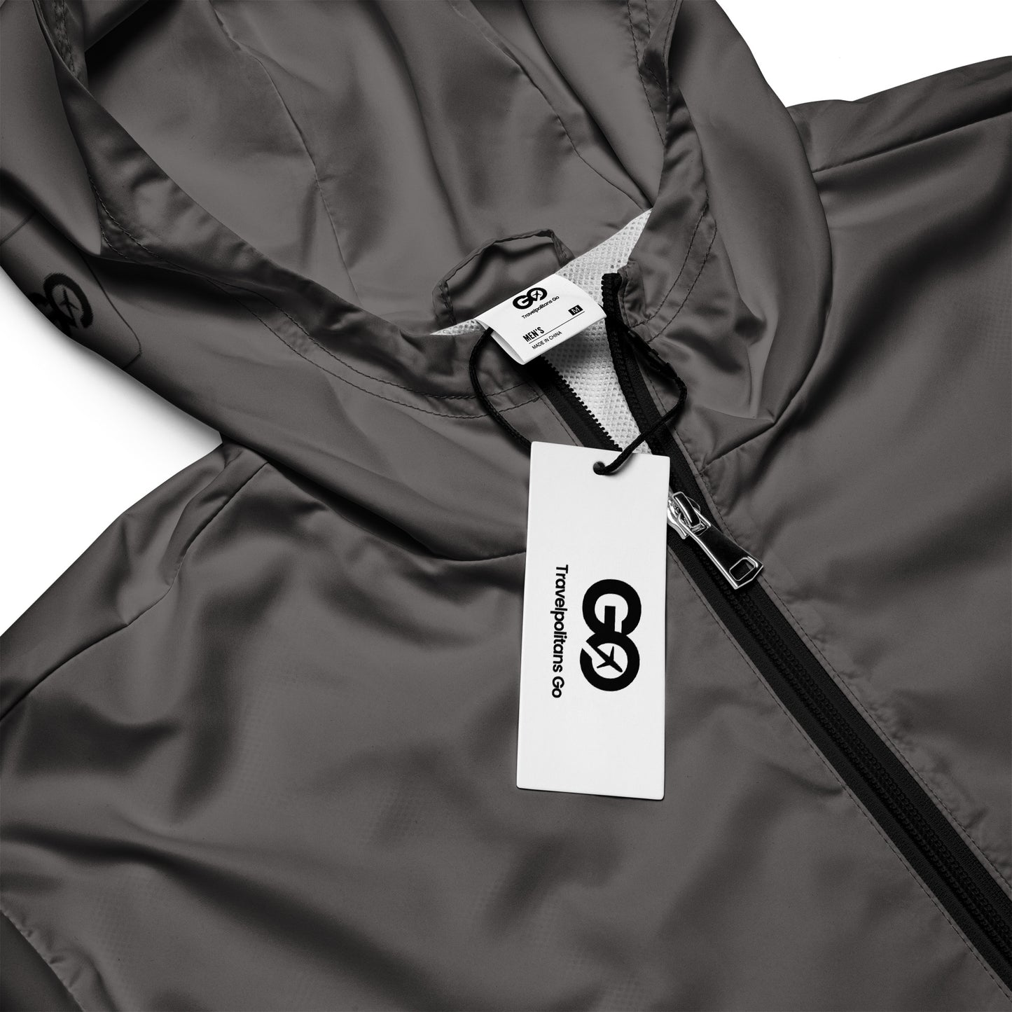 Men’s Dark Gull Gray Windbreaker