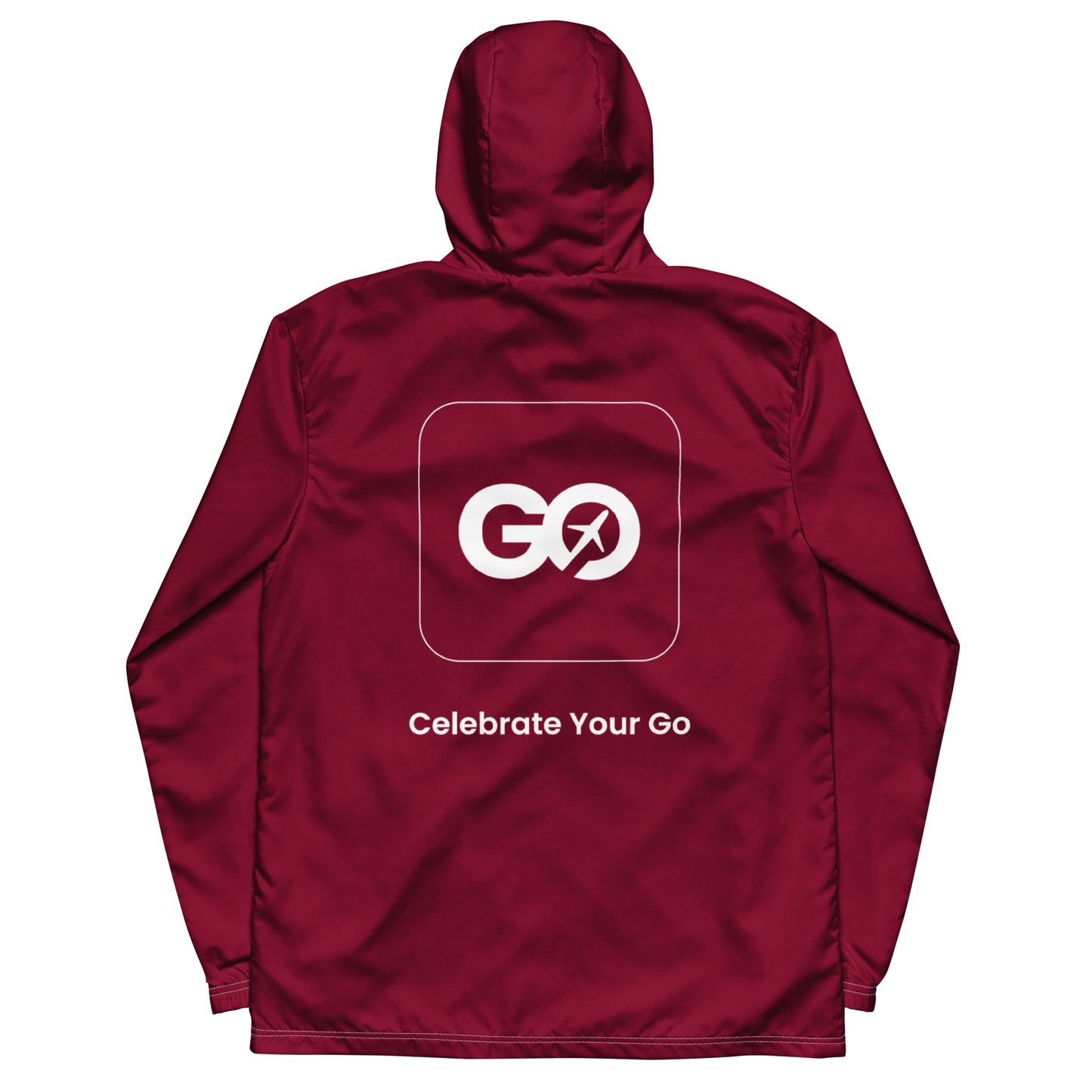 Men’s Rich Burgundy Windbreaker