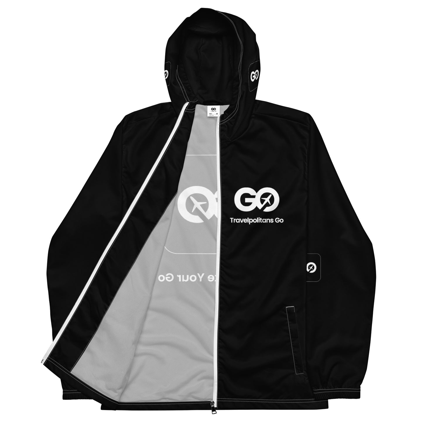 Men’s Black Windbreaker