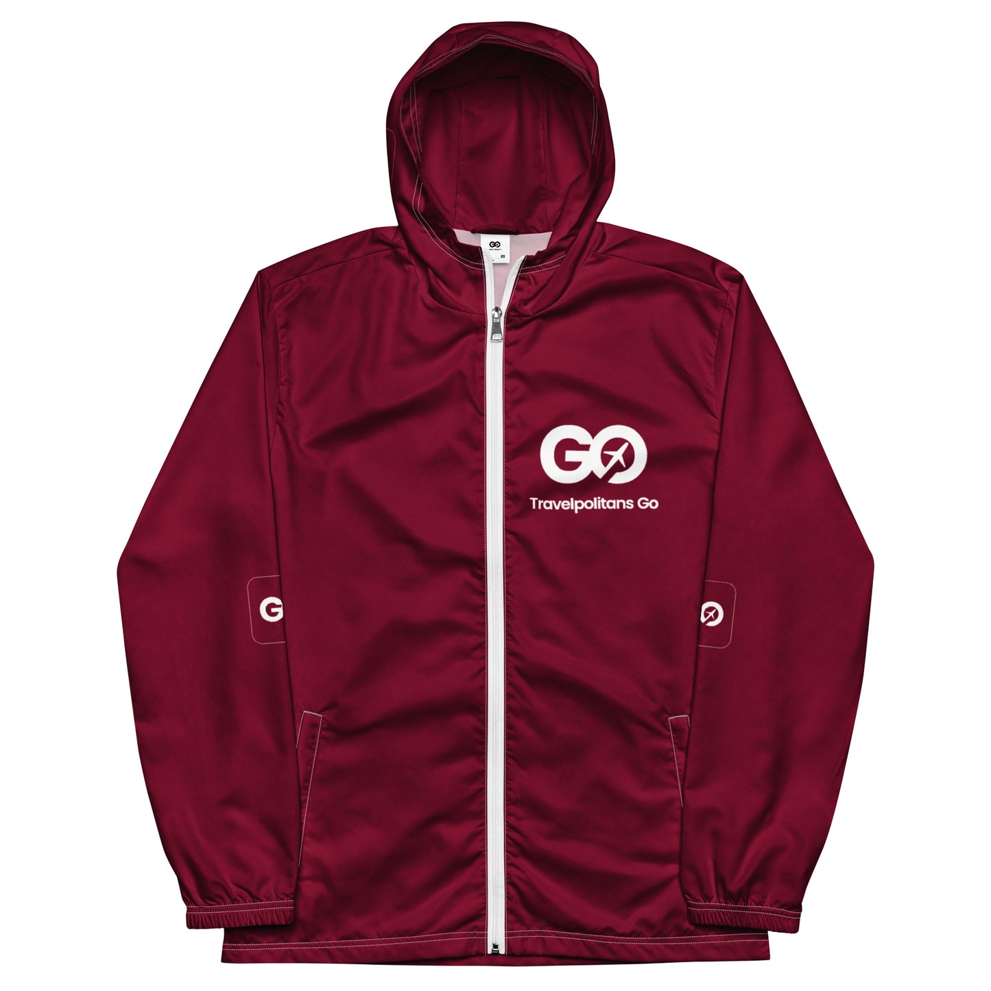 Men’s Rich Burgundy Windbreaker