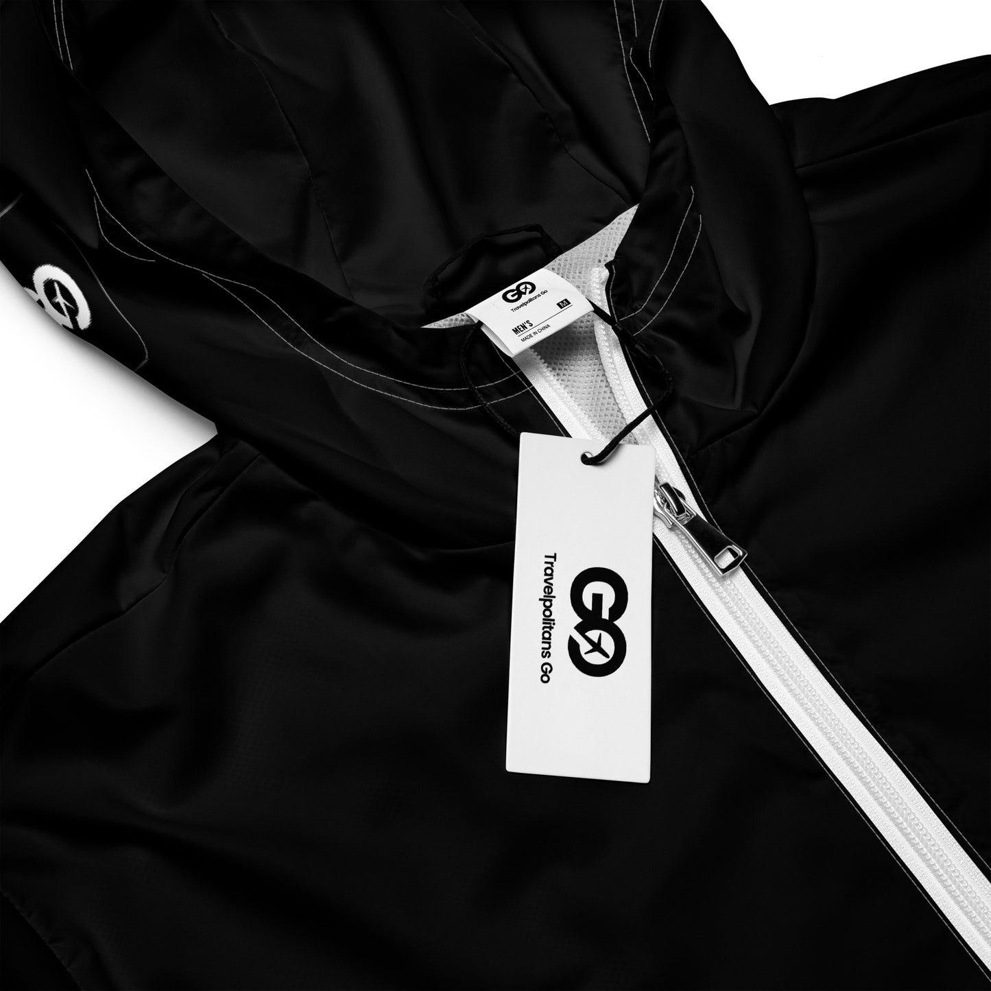 Men’s Black Windbreaker