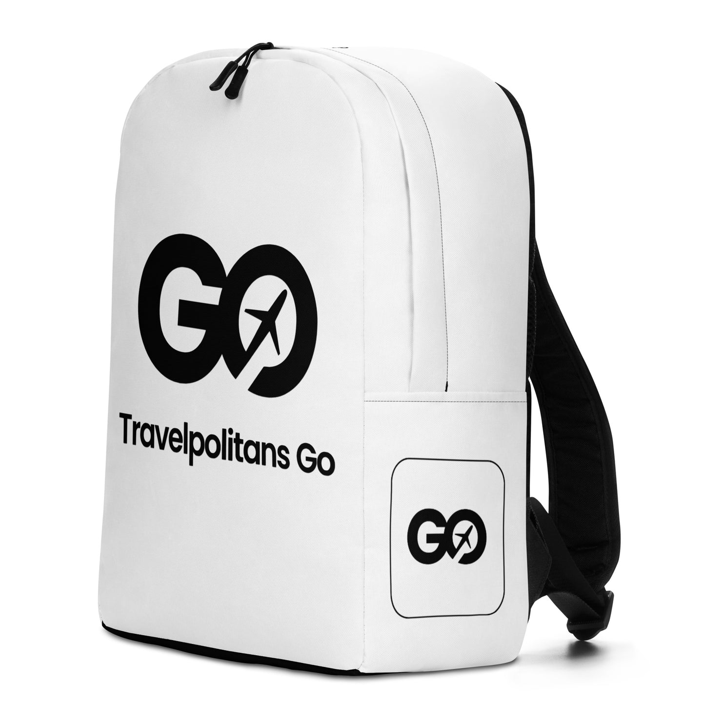 White Minimalist Backpack