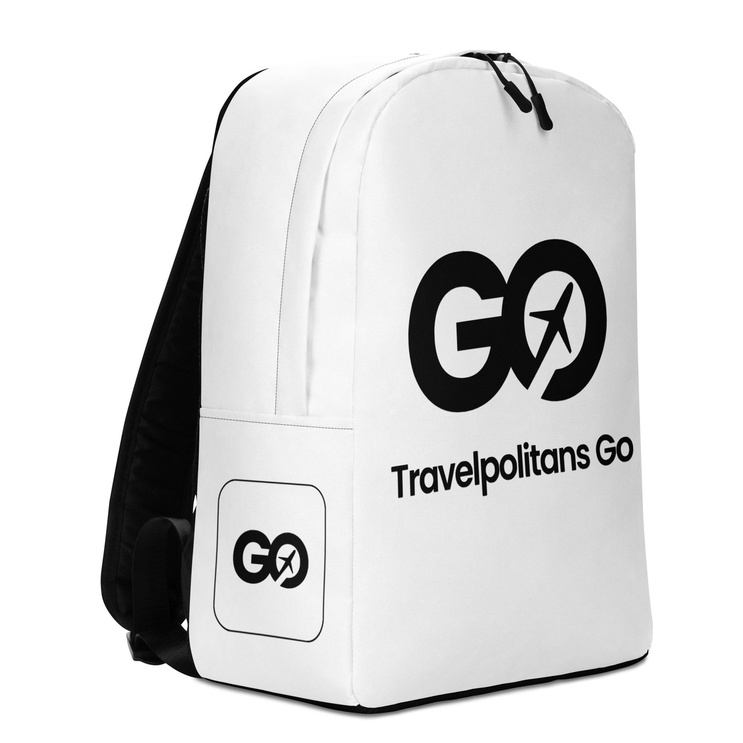 White Minimalist Backpack