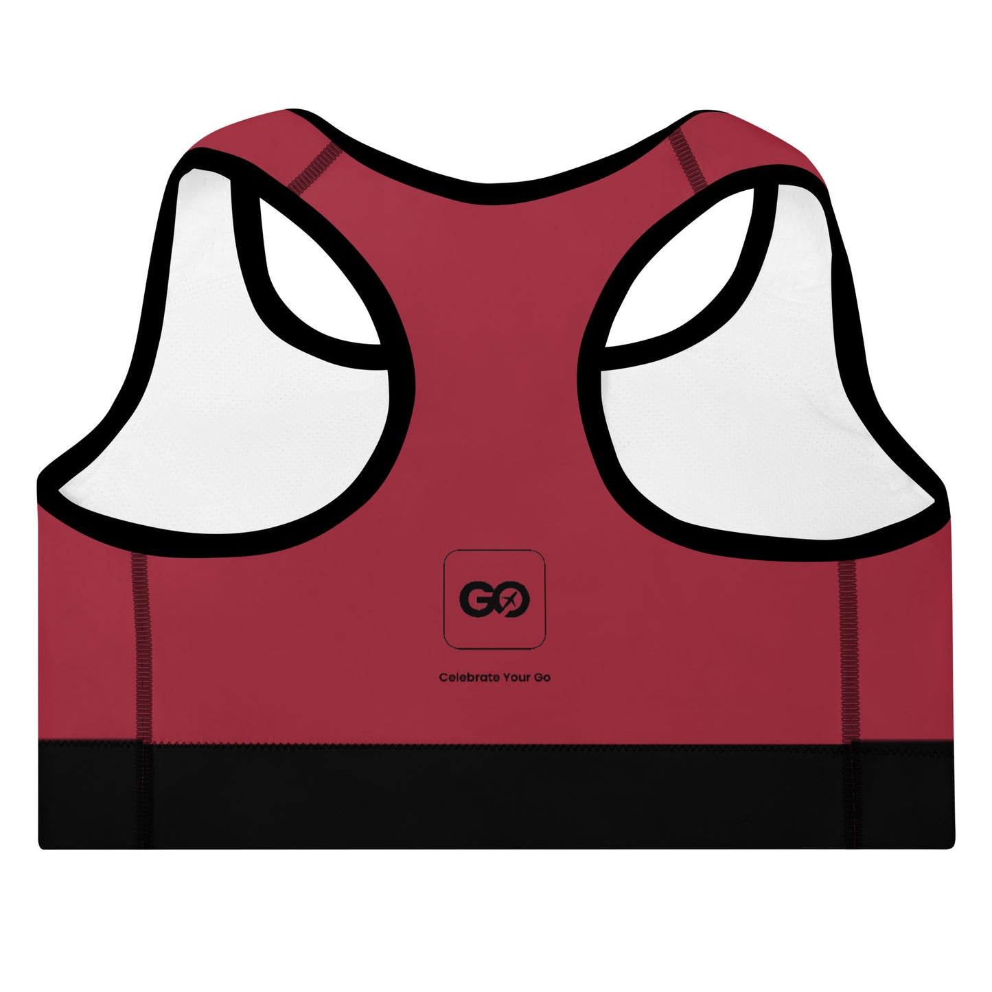 Women's Comfy Scarlet Padded Sports Bra