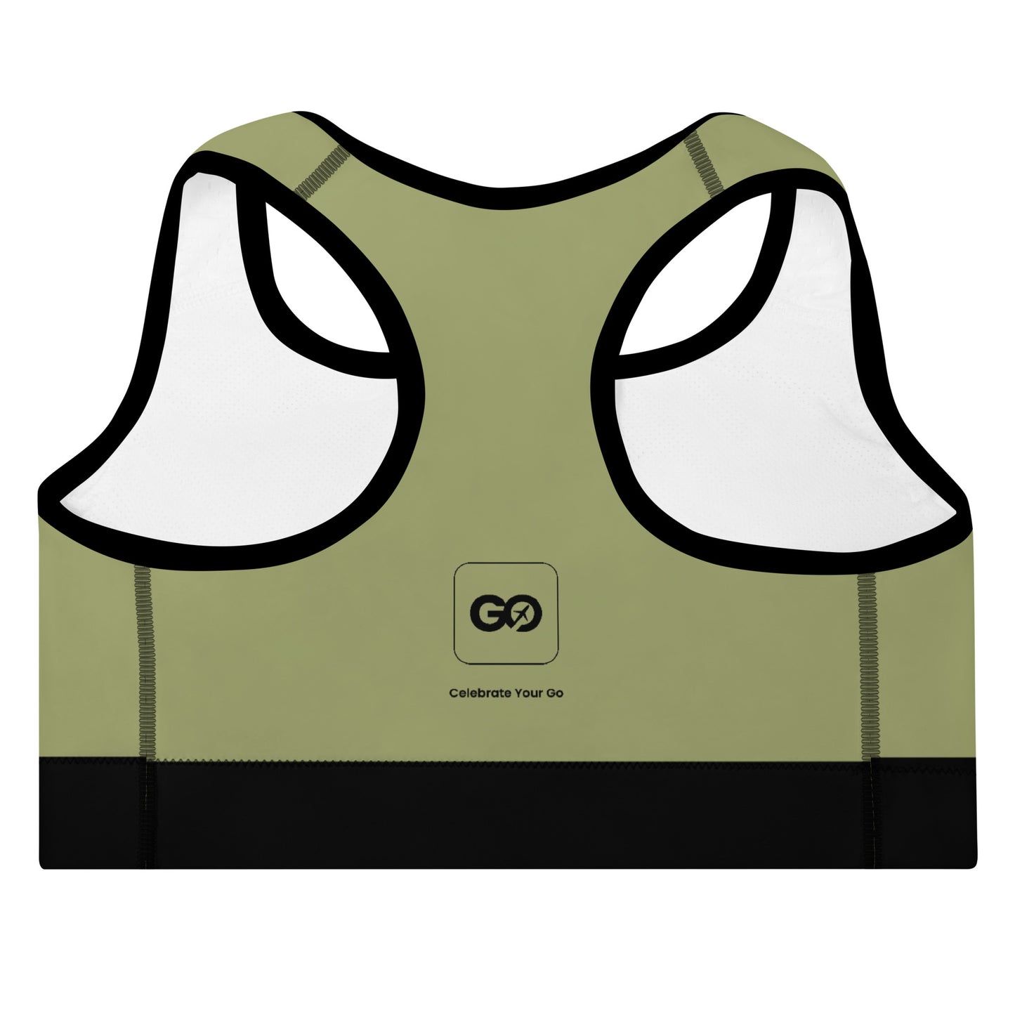 Women's Comfy Fern Padded Sports Bra