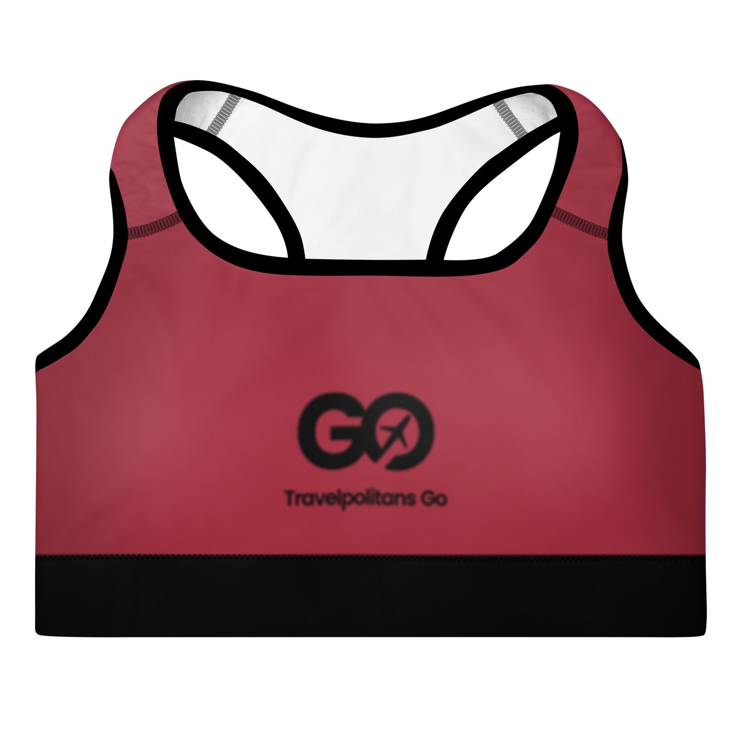 Women's Comfy Scarlet Padded Sports Bra