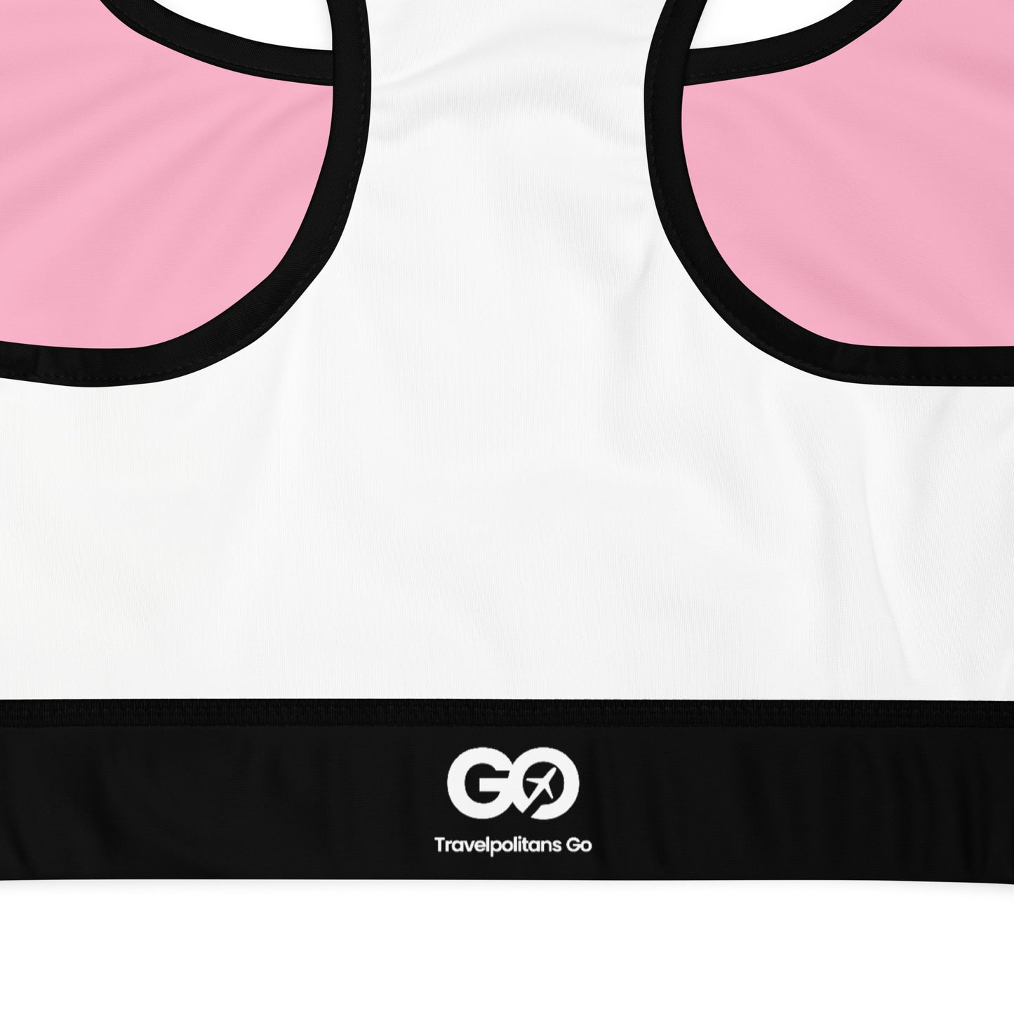 Women's Comfy Pink Padded Sports Bra