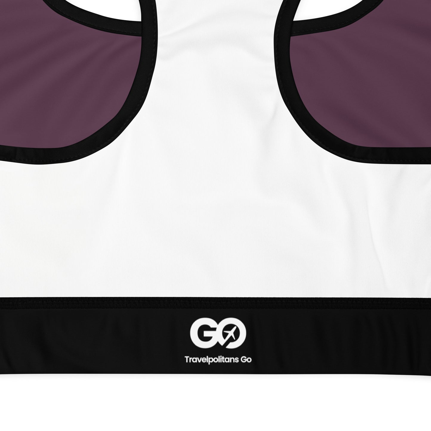 Women's Comfy Plum Padded Sports Bra